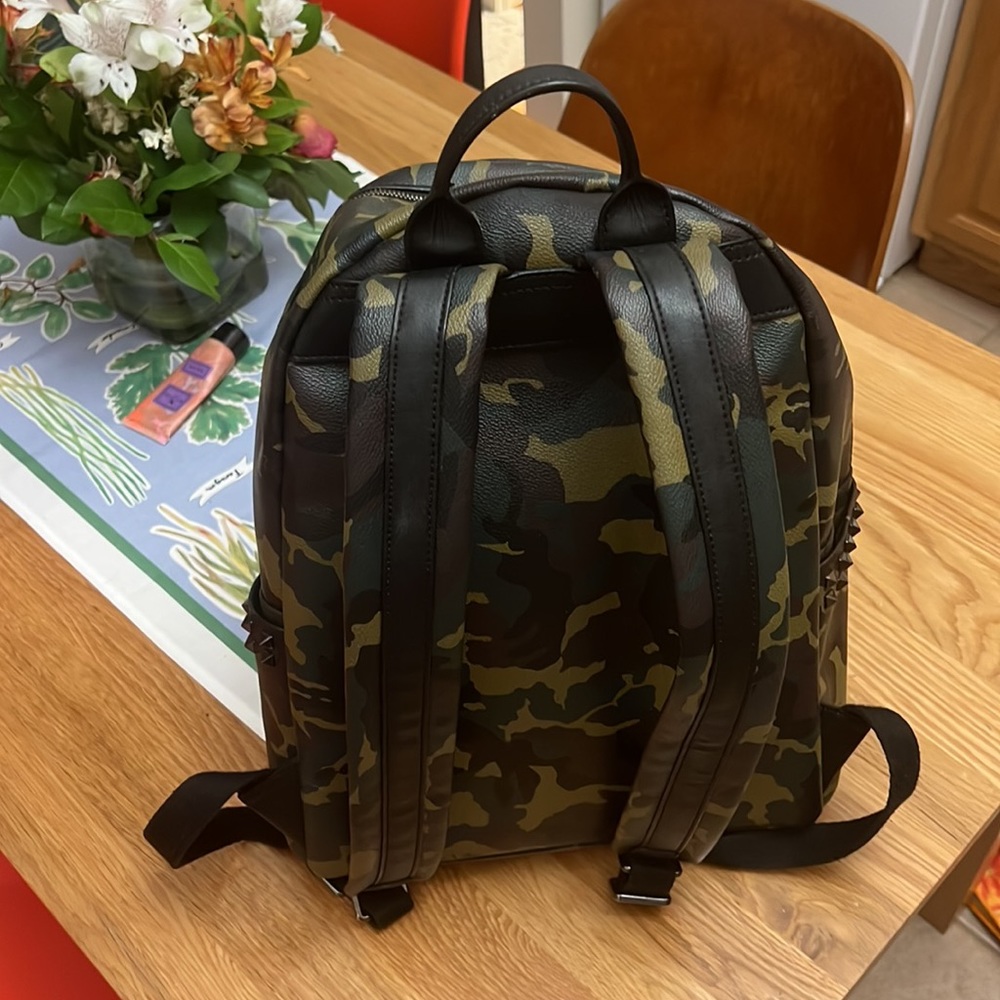 Extremely Resistant Leather Backpack With Laptop … - image 2